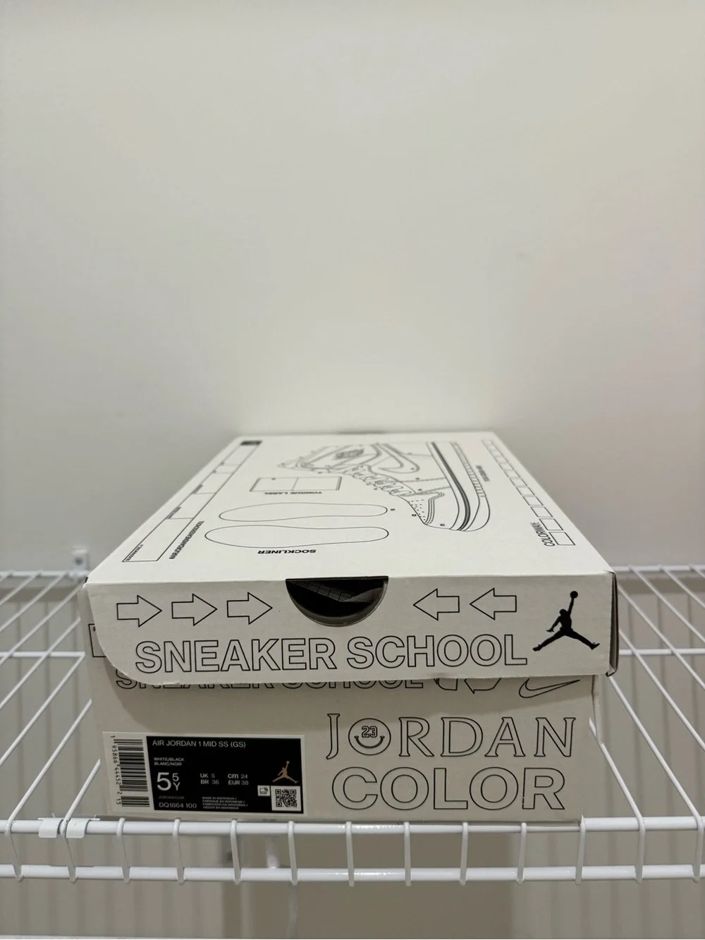 Jordan 1 Mid Schematic - Picture 8 of 8